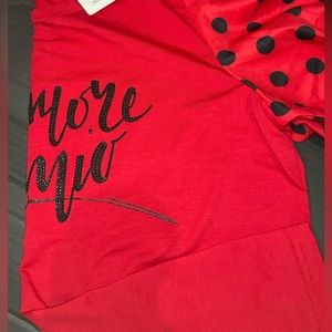 Beautiful red tshirt